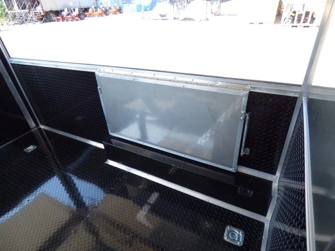 8.5' x 20' Concession Food Trailer Black Catering Event 4 8.5' x 20' Concession Food Trailer Black Catering Event - Image 4