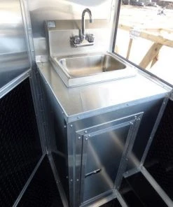 8.5' x 20' Concession Food Trailer Black Catering Event 53 8.5' x 20' Concession Food Trailer Black Catering Event -Cheap Concession Trailers Shop p1160418