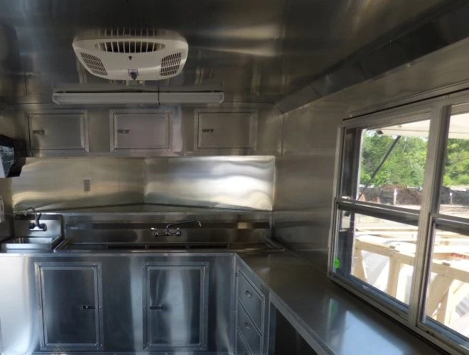 8.5' x 20' Concession Food Trailer Black Catering Event 14 8.5' x 20' Concession Food Trailer Black Catering Event - Image 14