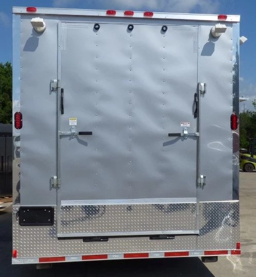 8.5' x 49' Silver Frost Concession Food Gooseneck Trailer 27 8.5' x 49' Silver Frost Concession Food Gooseneck Trailer - Image 27