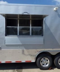8.5' x 49' Silver Frost Concession Food Gooseneck Trailer 112 8.5' x 49' Silver Frost Concession Food Gooseneck Trailer -Cheap Concession Trailers Shop p1160683