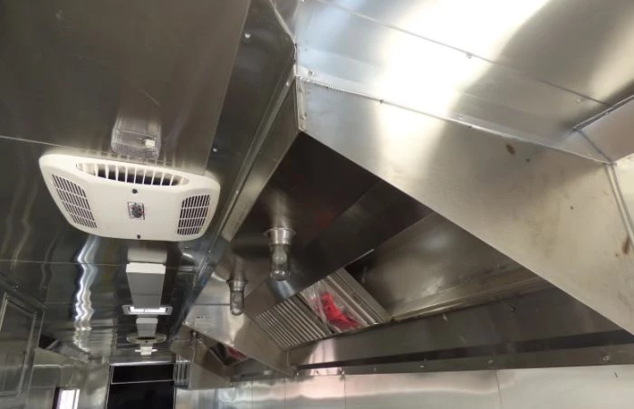 8.5' x 49' Silver Frost Concession Food Gooseneck Trailer 55 8.5' x 49' Silver Frost Concession Food Gooseneck Trailer - Image 55