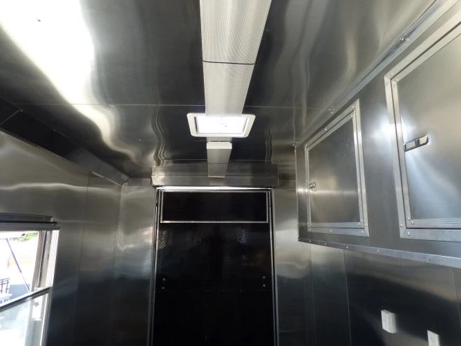 8.5' x 49' Silver Frost Concession Food Gooseneck Trailer 63 8.5' x 49' Silver Frost Concession Food Gooseneck Trailer - Image 63