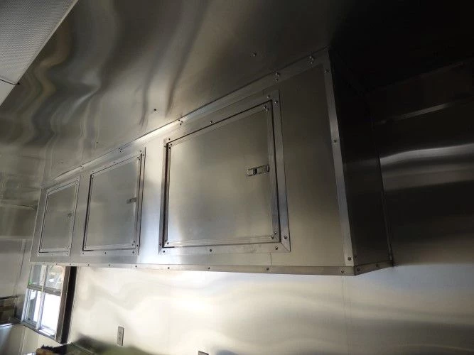 8.5' x 49' Silver Frost Concession Food Gooseneck Trailer 37 8.5' x 49' Silver Frost Concession Food Gooseneck Trailer - Image 37