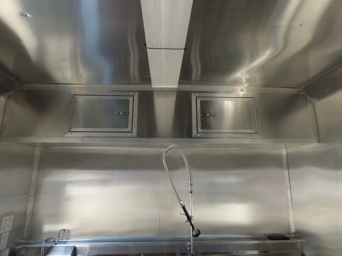 8.5' x 49' Silver Frost Concession Food Gooseneck Trailer 38 8.5' x 49' Silver Frost Concession Food Gooseneck Trailer - Image 38