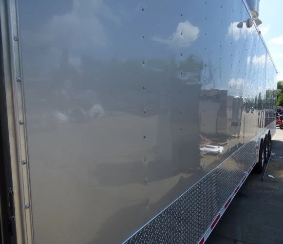 8.5' x 49' Silver Frost Concession Food Gooseneck Trailer 29 8.5' x 49' Silver Frost Concession Food Gooseneck Trailer - Image 29