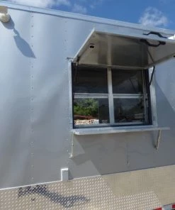 8.5' x 49' Silver Frost Concession Food Gooseneck Trailer 87 8.5' x 49' Silver Frost Concession Food Gooseneck Trailer -Cheap Concession Trailers Shop p1160716