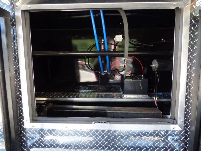 8.5' x 49' Silver Frost Concession Food Gooseneck Trailer 19 8.5' x 49' Silver Frost Concession Food Gooseneck Trailer - Image 19