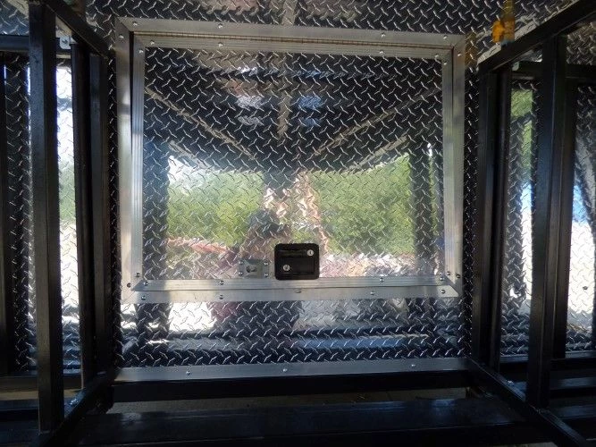 8.5' x 49' Silver Frost Concession Food Gooseneck Trailer 46 8.5' x 49' Silver Frost Concession Food Gooseneck Trailer - Image 46