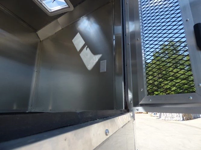 8.5' x 49' Silver Frost Concession Food Gooseneck Trailer 44 8.5' x 49' Silver Frost Concession Food Gooseneck Trailer - Image 44