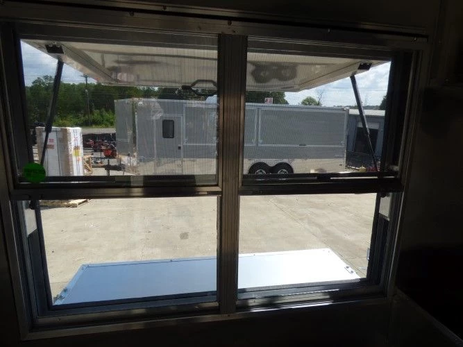 8.5' x 49' Silver Frost Concession Food Gooseneck Trailer 49 8.5' x 49' Silver Frost Concession Food Gooseneck Trailer - Image 49