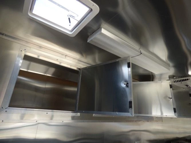 8.5' x 49' Silver Frost Concession Food Gooseneck Trailer 7 8.5' x 49' Silver Frost Concession Food Gooseneck Trailer - Image 7