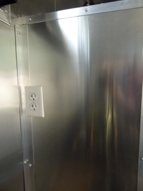 8.5' x 49' Silver Frost Concession Food Gooseneck Trailer 5 8.5' x 49' Silver Frost Concession Food Gooseneck Trailer - Image 5