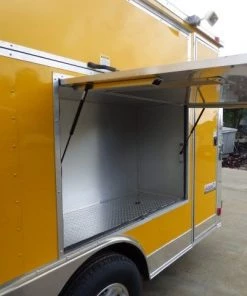 Concession Trailer 8.5' X 20' Yellow - BBQ Event Catering -Cheap Concession Trailers Shop p1160966 small