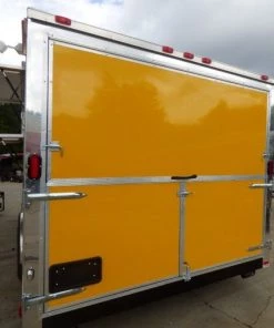 Concession Trailer 8.5' X 20' Yellow - BBQ Event Catering -Cheap Concession Trailers Shop p1160971 small