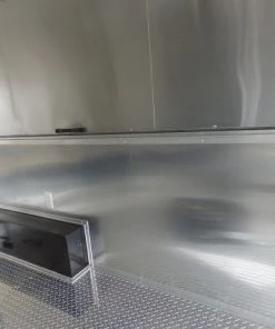 Concession Trailer 8.5' X 20' Yellow - BBQ Event Catering