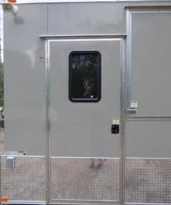 Concession Trailer 8.5' X 26' Dove Gray - Food Event Catering -Cheap Concession Trailers Shop p1170051 small