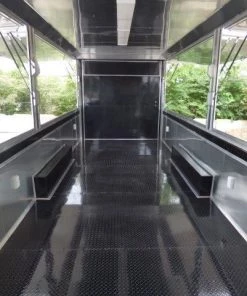 Concession Trailer 8.5' X 26' Dove Gray - Food Event Catering -Cheap Concession Trailers Shop p1170061 small 1