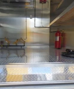 Concession Trailer 8.5' X 16' Indigo Blue - Food Event Catering -Cheap Concession Trailers Shop p1170090 small