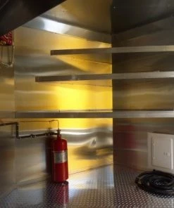 Concession Trailer 8.5' X 16' Indigo Blue - Food Event Catering