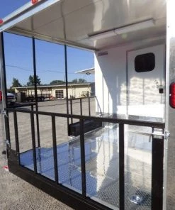 8.5' x 22' Concession Food Trailer White Catering Event -Cheap Concession Trailers Shop p1170118