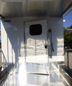 8.5' x 22' Concession Food Trailer White Catering Event -Cheap Concession Trailers Shop p1170119