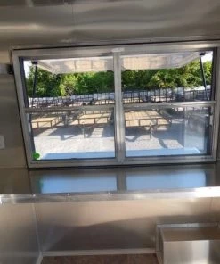 8.5' x 22' Concession Food Trailer White Catering Event -Cheap Concession Trailers Shop p1170122