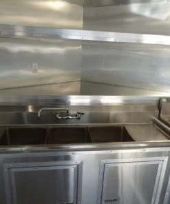 8.5' x 22' Concession Food Trailer White Catering Event -Cheap Concession Trailers Shop p1170123