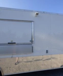 8.5' x 22' Concession Food Trailer White Catering Event -Cheap Concession Trailers Shop p1170128