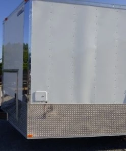 8.5' x 22' Concession Food Trailer White Catering Event -Cheap Concession Trailers Shop p1170138