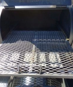 Smoker Trailer Pull Behind Wood 59"x 29" Charcoal Pit Wood Cage BBQ Cooker -Cheap Concession Trailers Shop p1170166 small 1