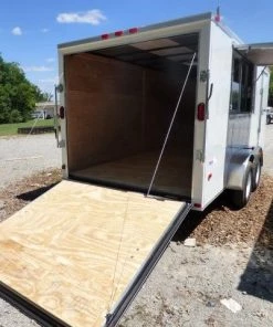 Concession Trailer 7'x16' White with serving window -Cheap Concession Trailers Shop p1170213 small 2
