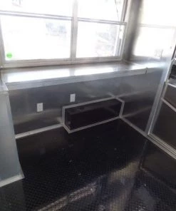 8.5' x 30' Concession Food Trailer Red With Appliances -Cheap Concession Trailers Shop p1170247 1