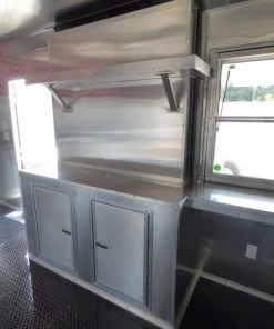8.5' x 30' Concession Food Trailer Red With Appliances -Cheap Concession Trailers Shop p1170250 1