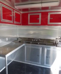 8.5' x 30' Concession Trailer Red Catering Event 55 8.5' x 30' Concession Trailer Red Catering Event -Cheap Concession Trailers Shop p1170251