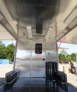 8.5' x 30' Concession Food Trailer Red With Appliances -Cheap Concession Trailers Shop p1170264 1