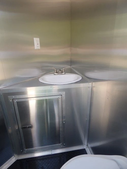 8.5' x 30' Concession Trailer Red Catering Event 23 8.5' x 30' Concession Trailer Red Catering Event - Image 23