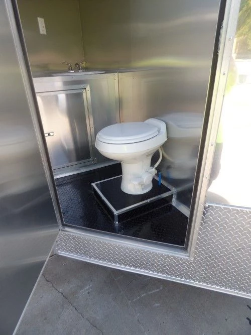 8.5' x 30' Concession Trailer Red Catering Event 32 8.5' x 30' Concession Trailer Red Catering Event - Image 32