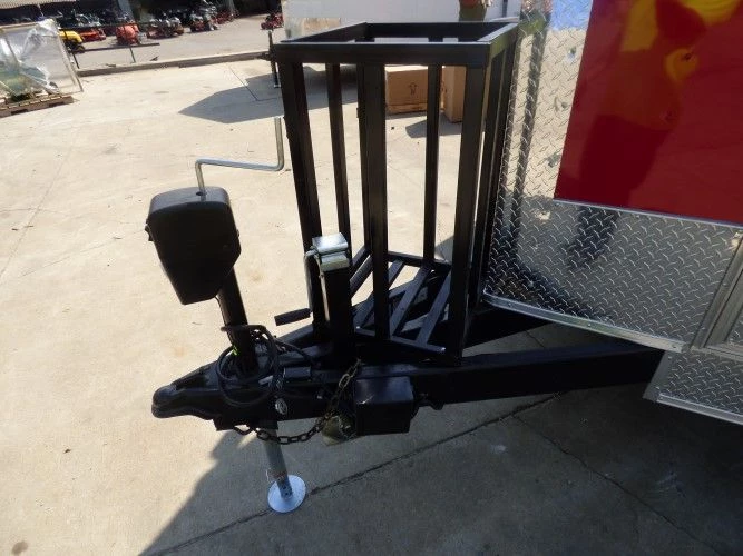 8.5' x 30' Concession Trailer Red Catering Event 12 8.5' x 30' Concession Trailer Red Catering Event - Image 12