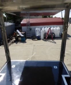 8.5' x 30' Concession Food Trailer Red With Appliances -Cheap Concession Trailers Shop p1170274 1