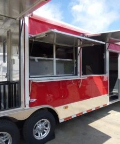 8.5' x 30' Concession Trailer Red Catering Event 39 8.5' x 30' Concession Trailer Red Catering Event -Cheap Concession Trailers Shop p1170275