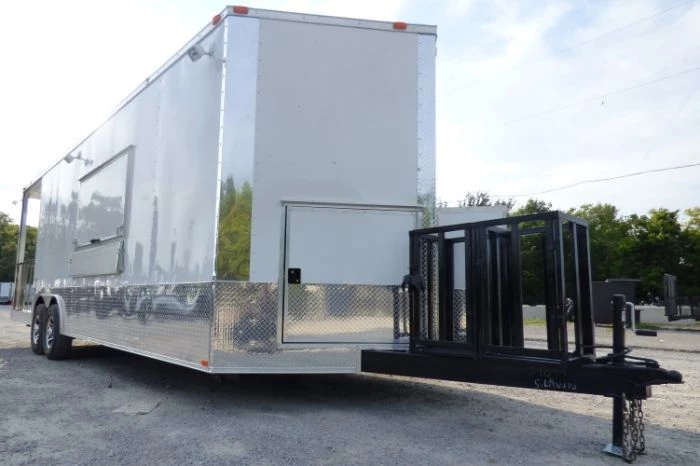 8.5' x 26' Concession Food Trailer White With Appliances 32 8.5' x 26' Concession Food Trailer White With Appliances - Image 32