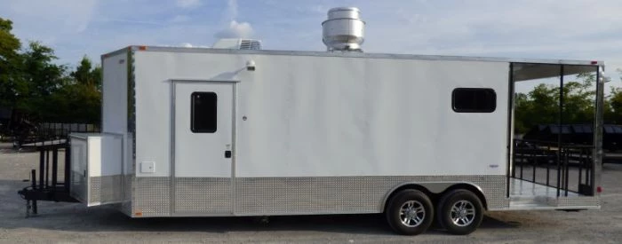 8.5' x 26' Concession Food Trailer White With Appliances 16 8.5' x 26' Concession Food Trailer White With Appliances - Image 16