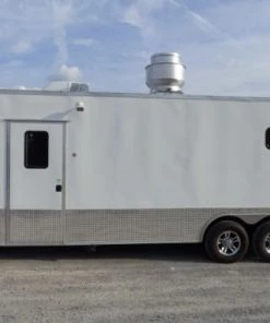 8.5' x 26' White Catering Event Concession Food Trailer 50 8.5' x 26' White Catering Event Concession Food Trailer -Cheap Concession Trailers Shop p1170345 small