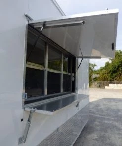 8.5' x 26' White Catering Event Concession Food Trailer 58 8.5' x 26' White Catering Event Concession Food Trailer -Cheap Concession Trailers Shop p1170353 small
