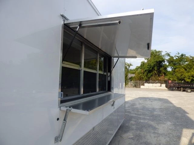 8.5' x 26' White Catering Event Concession Food Trailer 23 8.5' x 26' White Catering Event Concession Food Trailer - Image 23