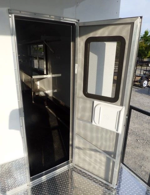 8.5' x 26' White Catering Event Concession Food Trailer 26 8.5' x 26' White Catering Event Concession Food Trailer - Image 26
