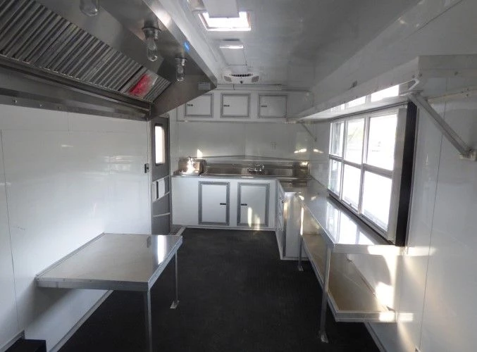 8.5' x 26' Concession Food Trailer White With Appliances 34 8.5' x 26' Concession Food Trailer White With Appliances - Image 34