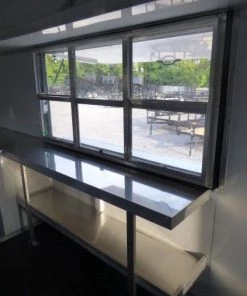 8.5' x 26' White Catering Event Concession Food Trailer 55 8.5' x 26' White Catering Event Concession Food Trailer -Cheap Concession Trailers Shop p1170358 small