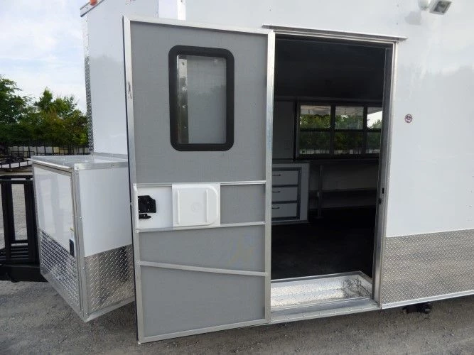 8.5' x 26' Concession Food Trailer White With Appliances 33 8.5' x 26' Concession Food Trailer White With Appliances - Image 33